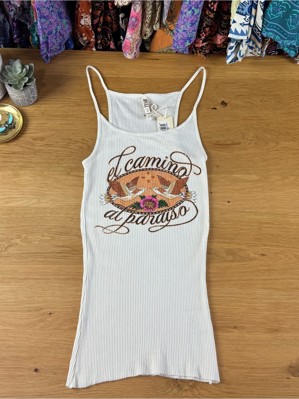 Spell The El Camino Ribbed Tank S NWT ✨ Rare Archive 2016